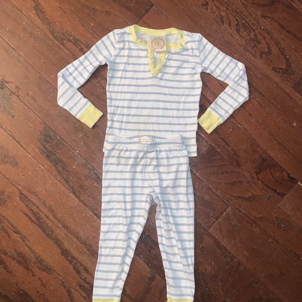 COPY - Euc TBBC Sutton’s striped pajamas!